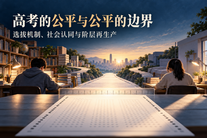 高考与公平的幻象：社会认同、资本继承与阶层再生产-九流网络